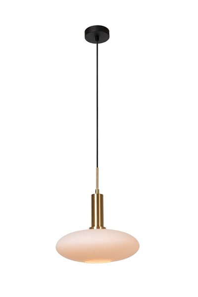 Lucide SINGALA - Pendant light - Ø 30 cm - 1xE27 - Matt Gold / Brass