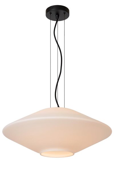 Lucide TREVOR - Hanglamp - Ø 50 cm - 1xE27 - Opaal