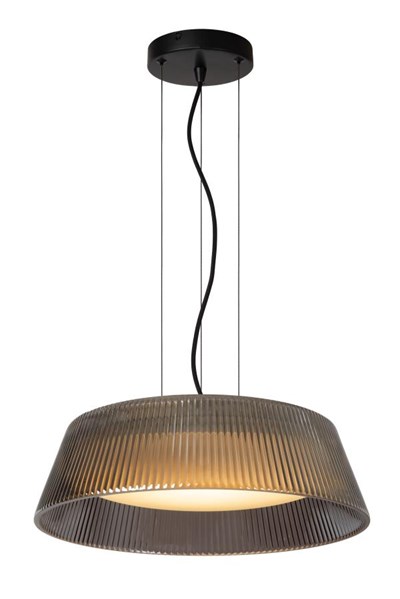 Lucide VIXI - Hanglamp - Ø 45 cm - LED - 1x22,6W 2900K - Fumé