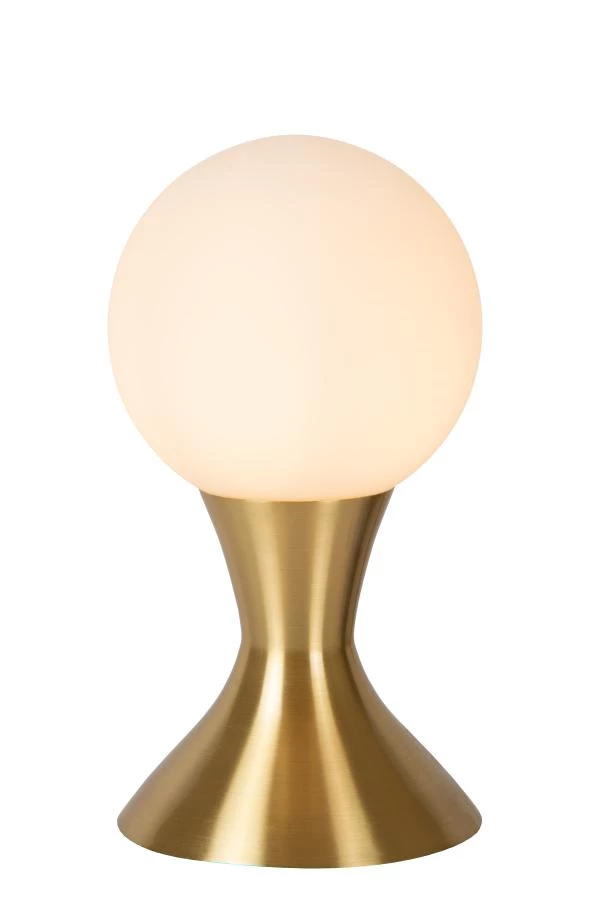 Lucide MOYA - Lampe de table - Ø 12 cm - 1xG9 - Or Mat / Laiton - AAN 2