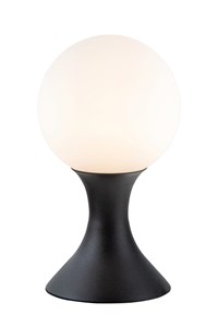 Lucide MOYA - Tischlampe - Ø 12 cm - 1xG9 - Schwarz AAN