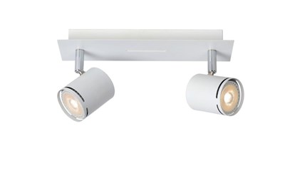 Lucide RILOU - Ceiling spotlight - LED Dim. - GU10 - 2x5W 3000K - White