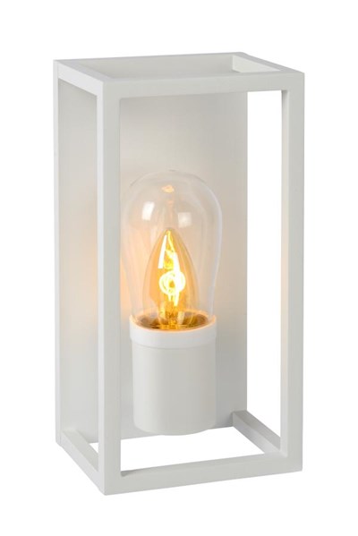 Lucide CARLYN - Wandleuchte Badezimmer - 1xE14 - IP54 - Weiß