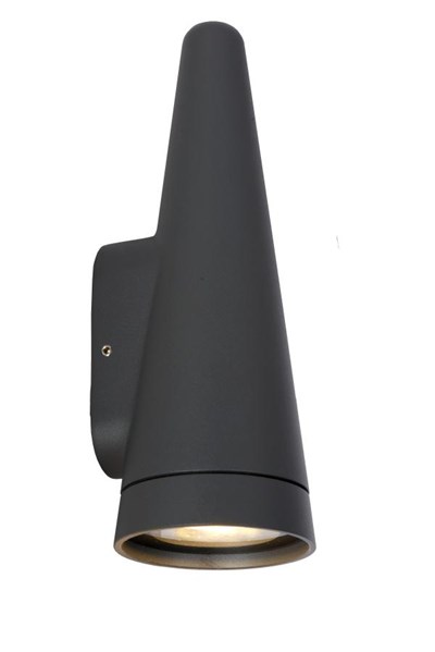 Lucide WIZARD - Wall light Outdoor - LED Dim. - 1xGU10 - IP54 - Anthracite