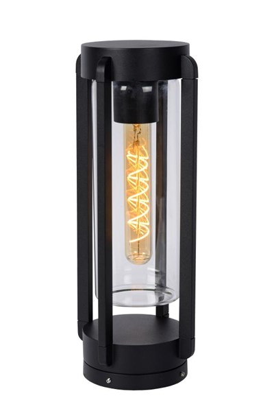 Lucide GARLAND - Tafellamp Buiten - Ø 15,1 cm - 1xE27 - IP44 - Zwart