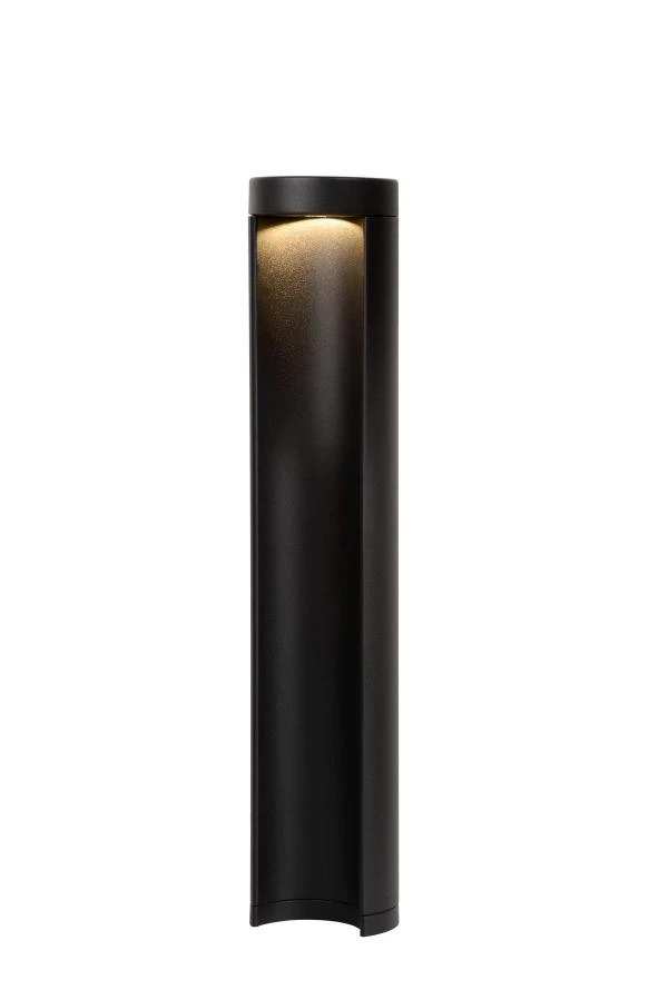 Lucide COMBO - Bollard light - Ø 9 cm - LED - 1x9W 3000K - IP54 - Black - on