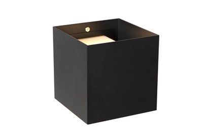 Lucide EXETER - Wall light Outdoor - 1xE27 - IP54 - Black