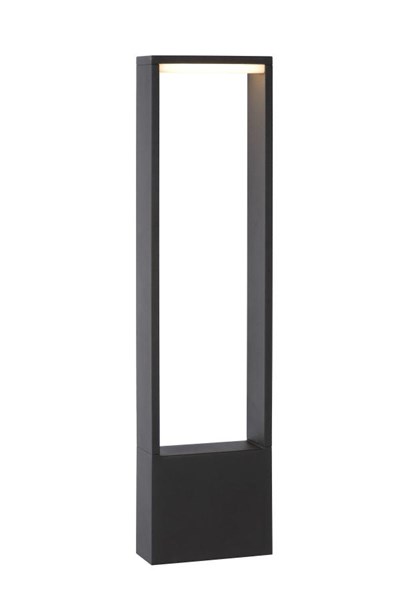 Lucide GOA - Bollard light - LED - 1x6,5W 3000K - IP54 - Anthracite