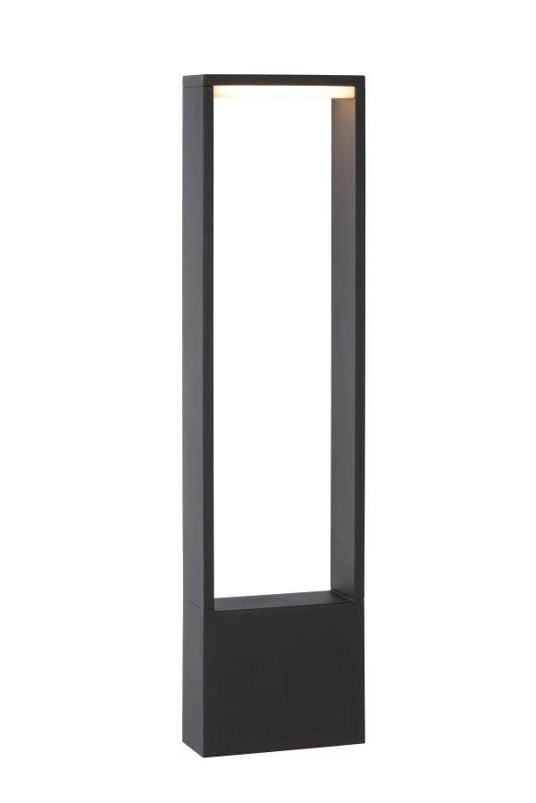 Lucide GOA - Bollard light - LED - 1x6,5W 3000K - IP54 - Anthracite - on