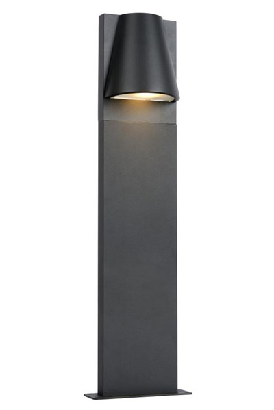 Lucide LIAM - Bollard light - 1xGU10 - IP44 - Anthracite