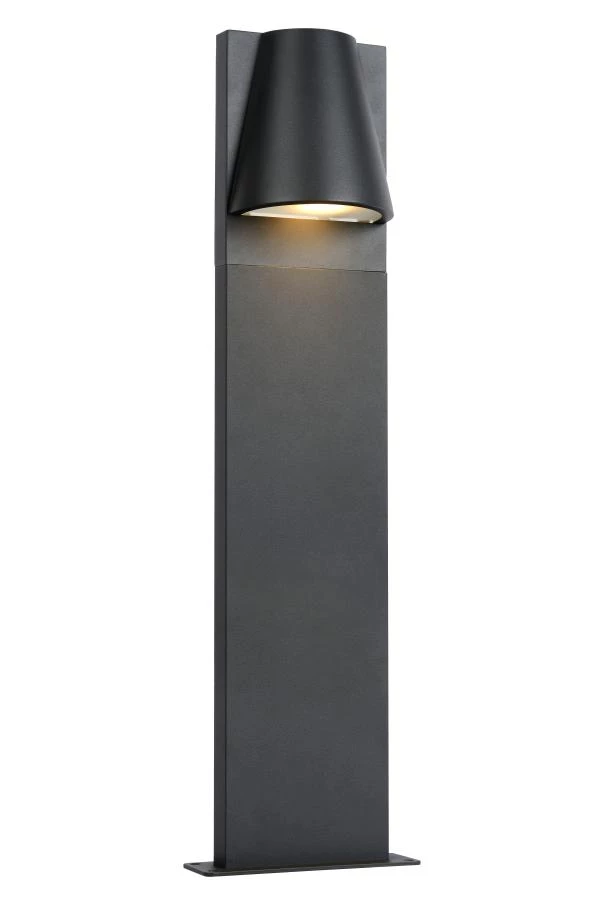 Lucide LIAM - Bollard light Outdoor - 1xGU10 - IP44 - Anthracite - on 9