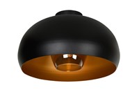 Lucide SHARAN - Flush ceiling light - Ø 38 cm - 1xE27 - Black on