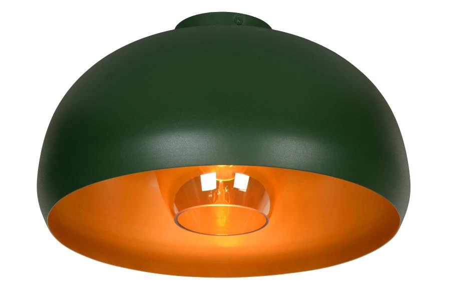 Lucide SHARAN - Flush ceiling light - Ø 38 cm - 1xE27 - Green - on 3