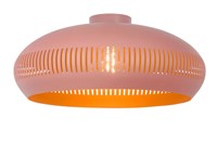 Lucide RAYCO - Flush ceiling light - Ø 45 cm - 1xE27 - Pink on 6