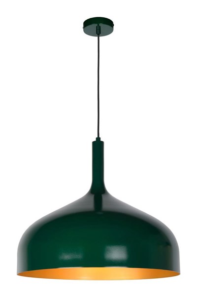 Lucide ROZALLA - Lámpara colgante - Ø 50 cm - 1xE27 - Verde