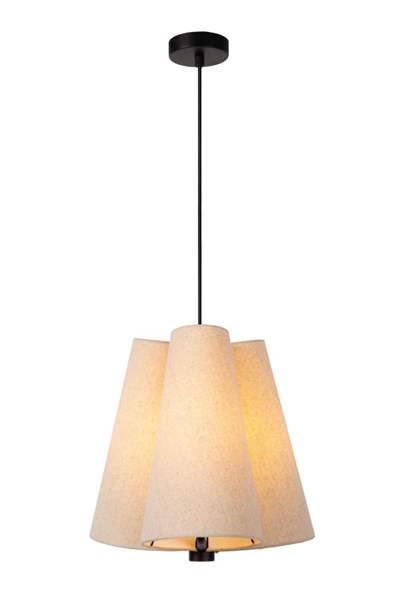 Lucide GREGORY - Pendelleuchten - Ø 34,3 cm - 3xE27 - Beige