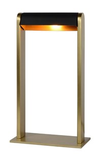Lucide LORAS - Lámpara de mesa - 1xG9 - Oro mate / Latón encendido 2