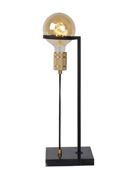 Lucide OTTELIEN - Lampe de table - 1xE27 - Noir