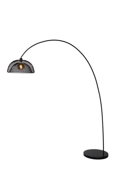 Lucide MESH - Floor lamp - 1xE27 - Black