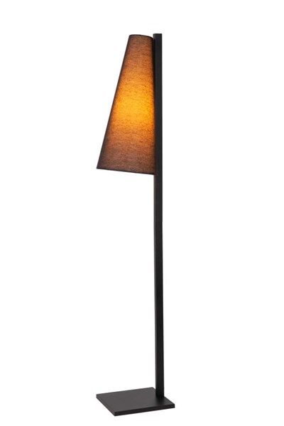 Lucide GREGORY - Vloerlamp - 1xE27 - Zwart