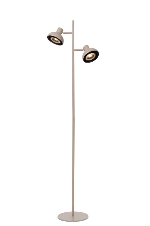 Lucide SENSAS - Floor lamp - 2xGU10 (ES111) - Cream - on 8