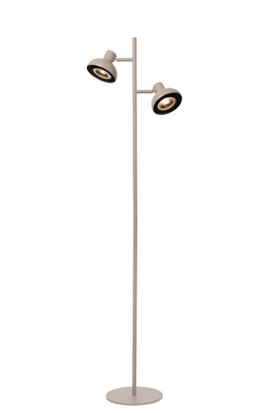 Lucide SENSAS - Floor lamp - 2xGU10 (ES111) - Cream