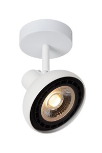 Lucide SENSAS - Ceiling spotlight - 1xGU10 (ES111) - White on 1