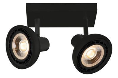 Lucide SENSAS - Spot plafond - 2xGU10 (ES111) - Noir