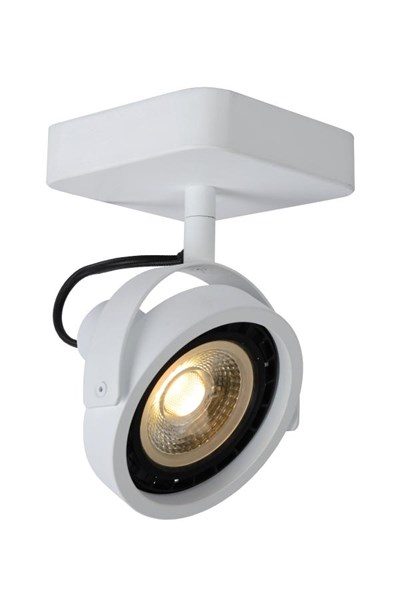 Lucide TALA LED - Foco de techo - LED Dim to warm - GU10 (ES111) - 1x12W 2200K/3000K - Blanco