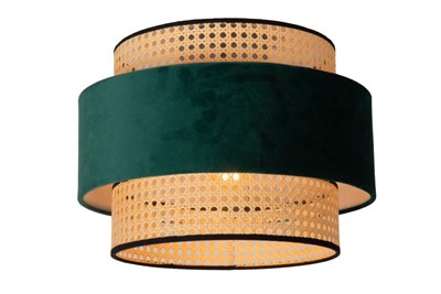 Lucide JAVOR - Lámpara de techo - Ø 38 cm - 1xE27 - Verde