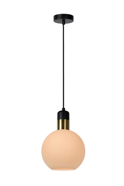 Lucide JULIUS - Pendant light - Ø 20 cm - 1xE27 - Opal