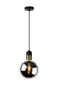 Lucide JULIUS - Suspension - Ø 20 cm - 1xE27 - Fumé AAN 5