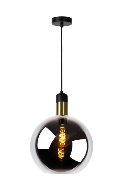 Lucide JULIUS - Hanglamp - Ø 28 cm - 1xE27 - Fumé