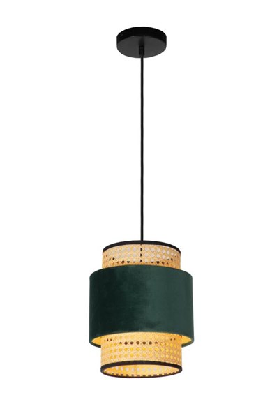 Lucide JAVOR - Hanglamp - Ø 23 cm - 1xE27 - Groen
