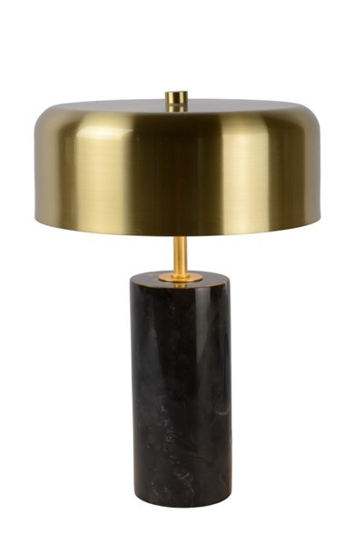 Lucide MIRASOL - Lampe de table - Ø 25 cm - 3xG9 - Noir