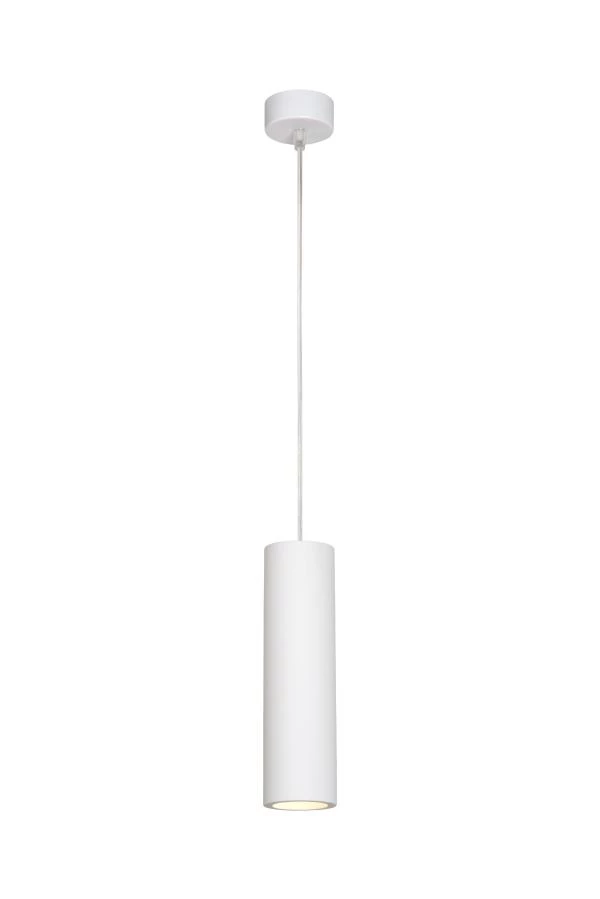 Lucide GIPSY - Lámpara colgante - Ø 7 cm - 1xGU10 - Blanco - encendido 1