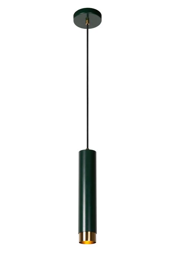 Lucide FLORIS - Hanglamp - Ø 5,9 cm - 1xGU10 - Groen - aan 3