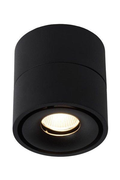 Lucide YUMIKO - Deckenstrahler - Ø 7,8 cm - LED Dim. - 1x10W 2700K - Schwarz