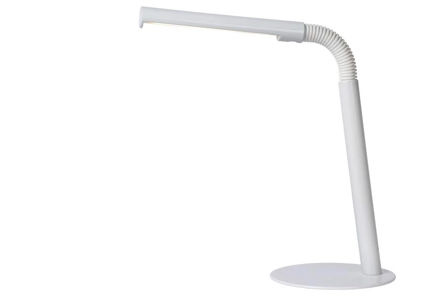 Lucide GILLY - Bureaulamp - LED - 1x3W 2700K - Wit - aan 1