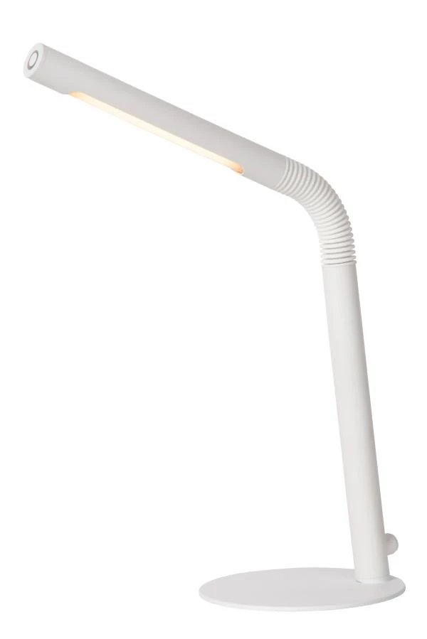 Lucide GILLY - Lámpara de escritorio Recargable - Batería/acumulador - LED Regul. - 1x3W 2700K - Blanco - AAN 1