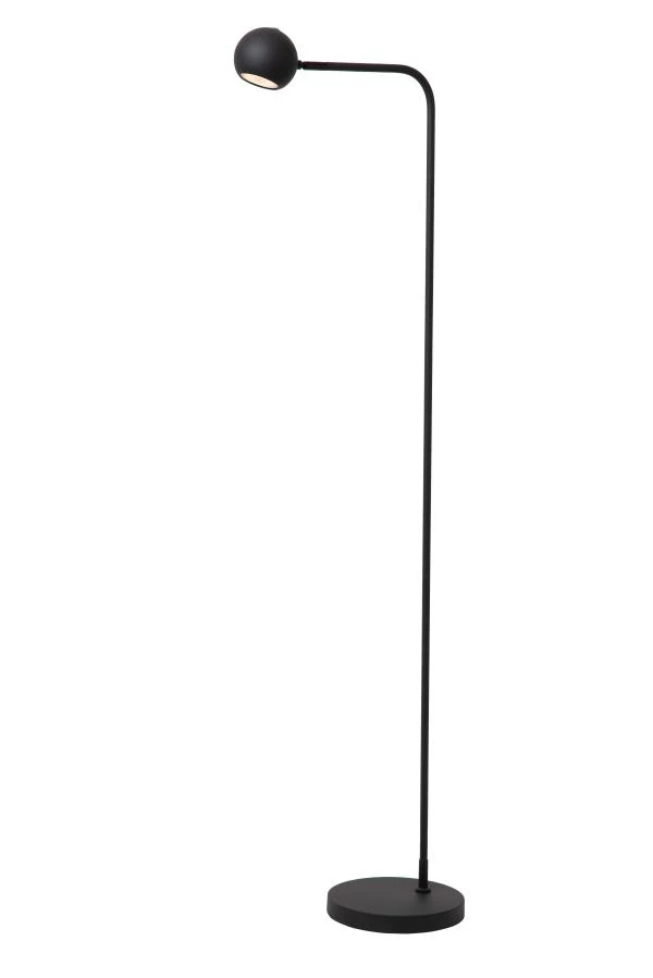Lucide COMET - Rechargeable Floor lamp - Battery - LED Dim. - 1x3W 2700K - 3 StepDim - Black - on