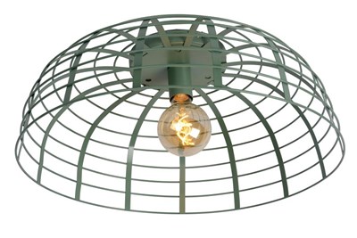 Lucide ELODIE - Plafonnière - Ø 56 cm - 1xE27 - Turkoois