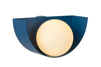 Lucide BENNI - Wall light - 1xG9 - Blue on 5