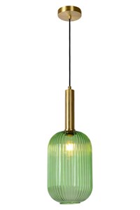 Lucide MALOTO - Pendant light - Ø 20 cm - 1xE27 - Green on 3