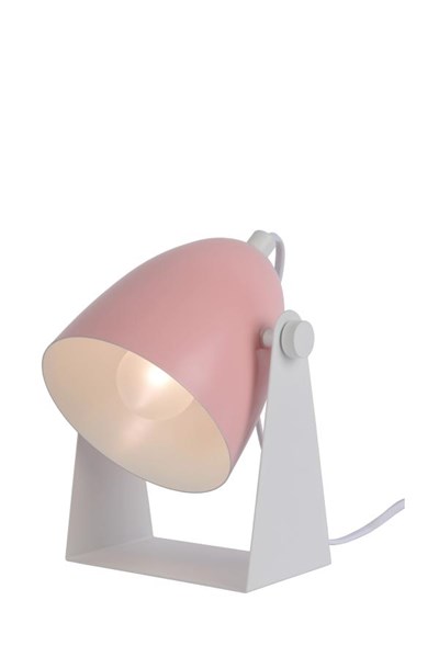 Lucide CHAGO - Lampe de table - 1xE14 - Rose