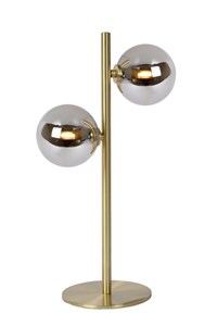 Lucide TYCHO - Tischlampe - 2xG9 - Mattes Gold / Messing AAN 2