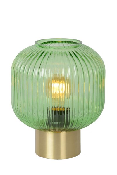 Lucide MALOTO - Lámpara de mesa - Ø 20 cm - 1xE27 - Verde