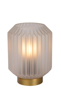 Lucide SUENO - Lampe de table - Ø 13 cm - 1xE14 - Blanc AAN 1