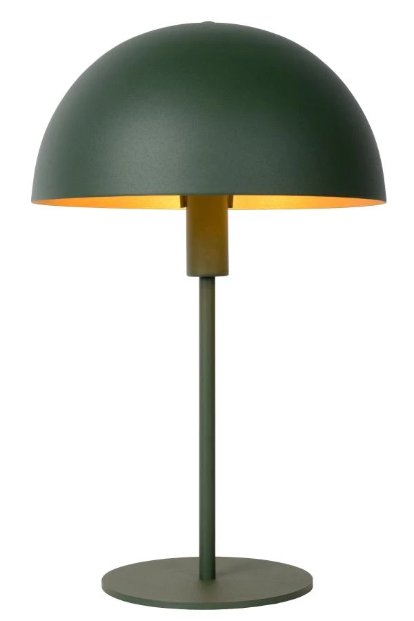 Lucide SIEMON - Tafellamp - Ø 25 cm - 1xE14 - Groen - aan 3