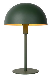 Lucide SIEMON - Lampe de table - Ø 25 cm - 1xE14 - Vert allumé 3